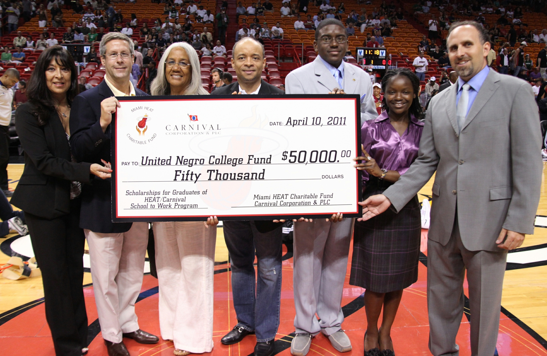 UNCF Scholarship Presentation