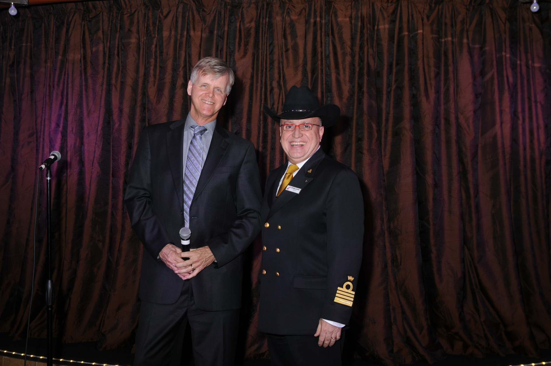 Steve Cernack And Capt Catugno- Carnival Magic TX