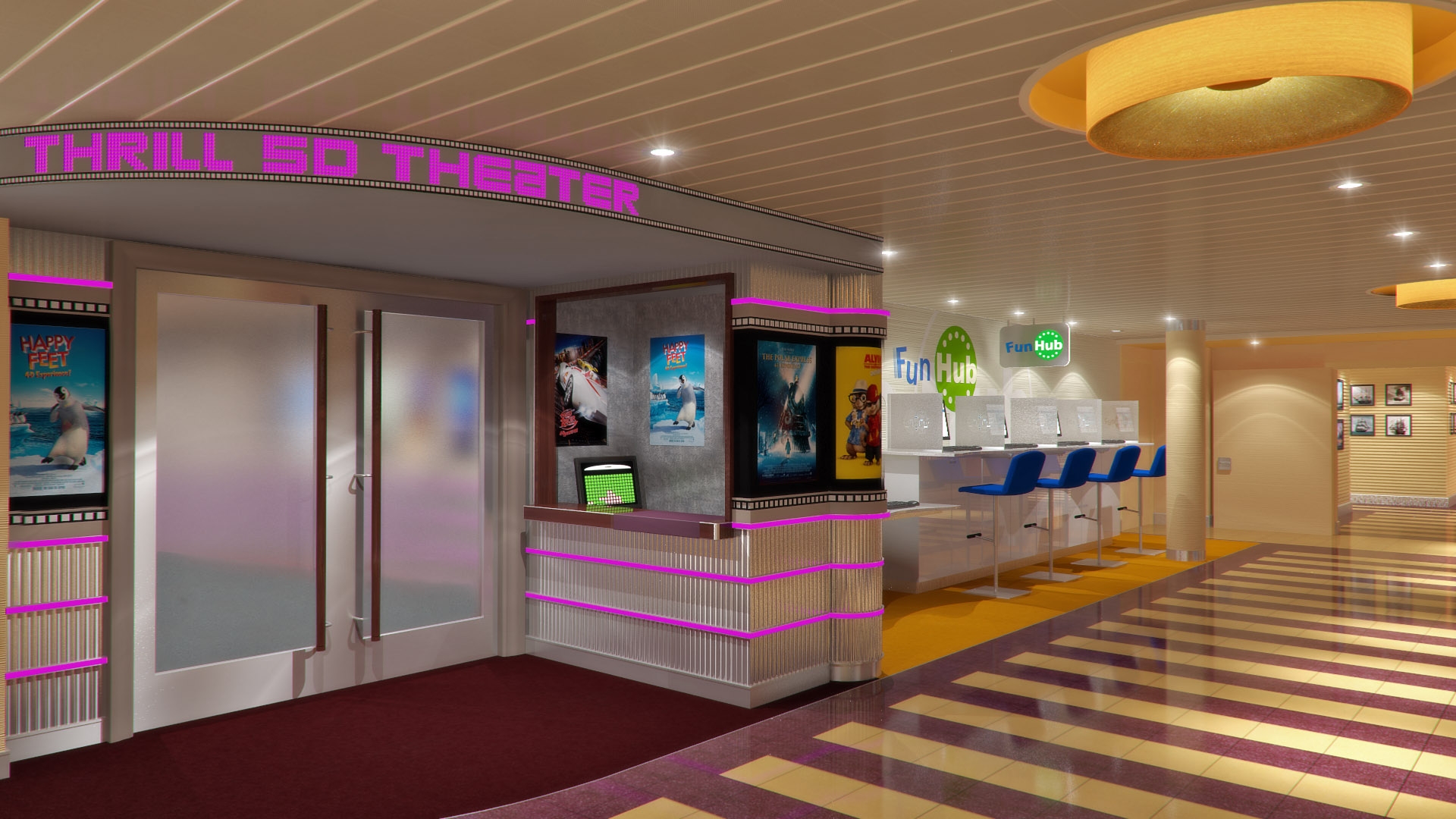 Carnival Breeze's 5D Theater 