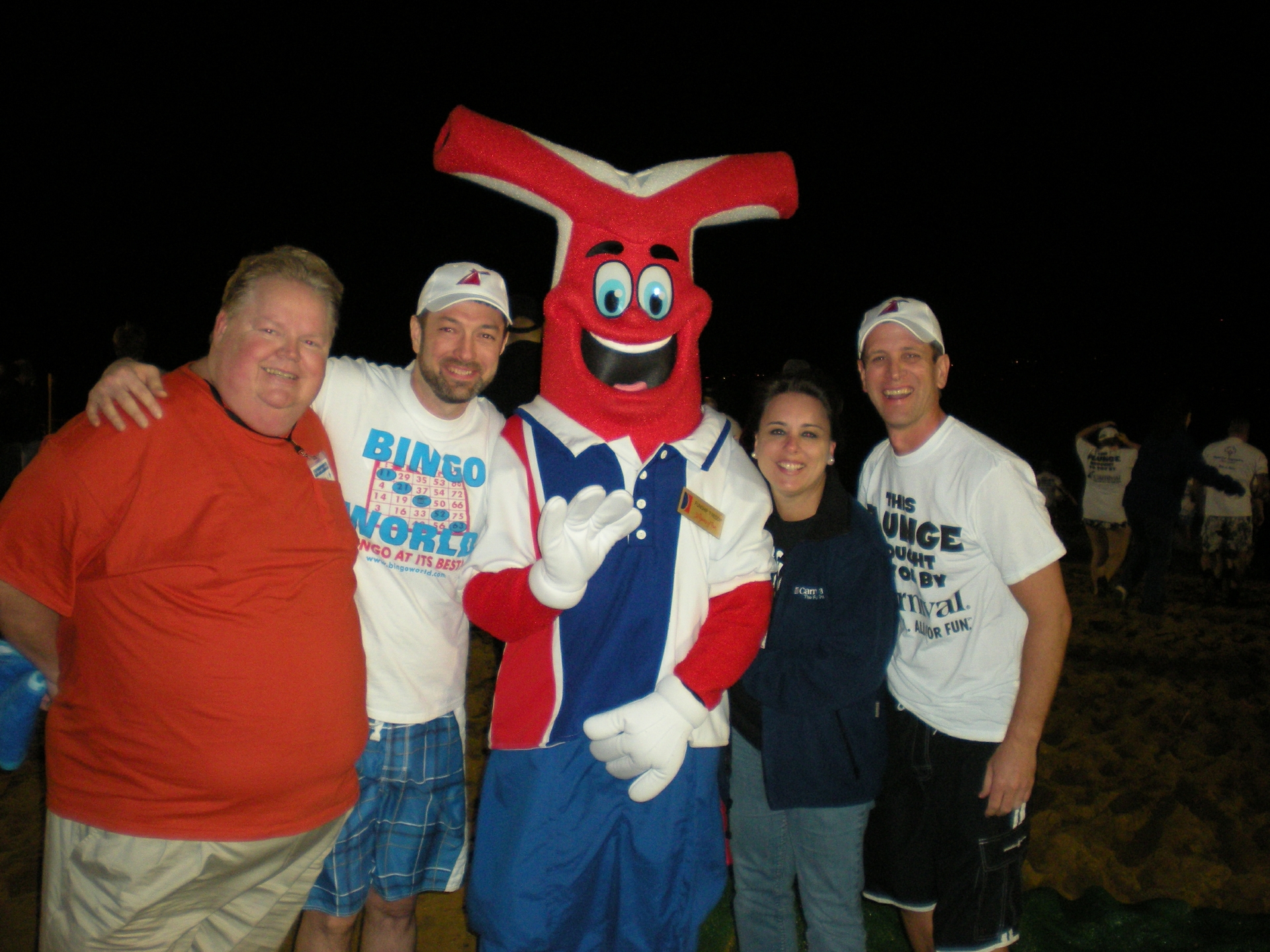 Carnival's Sales Team Gets Ready for the Polar Bear Plunge