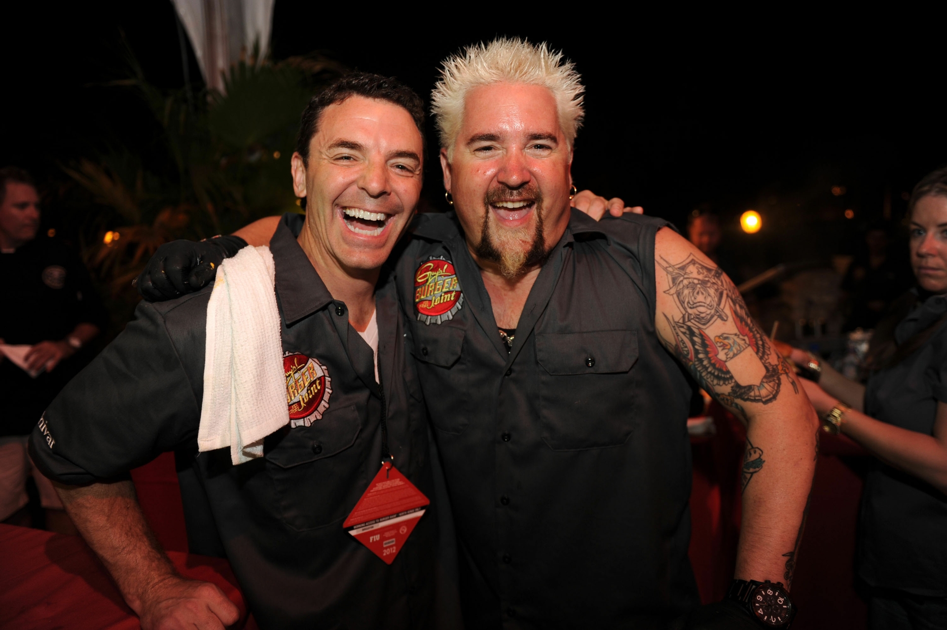 Mark and Guy Fieri- Burger Bash