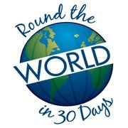 Round the World in 30 Days Logo