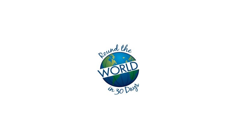 Round the World in 30 Days Logo
