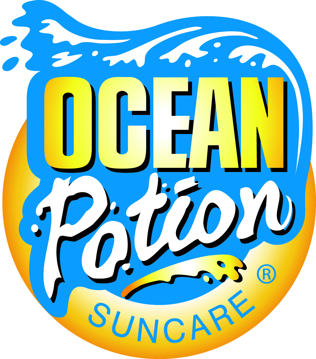 Ocean Potion Suncare logo - color
