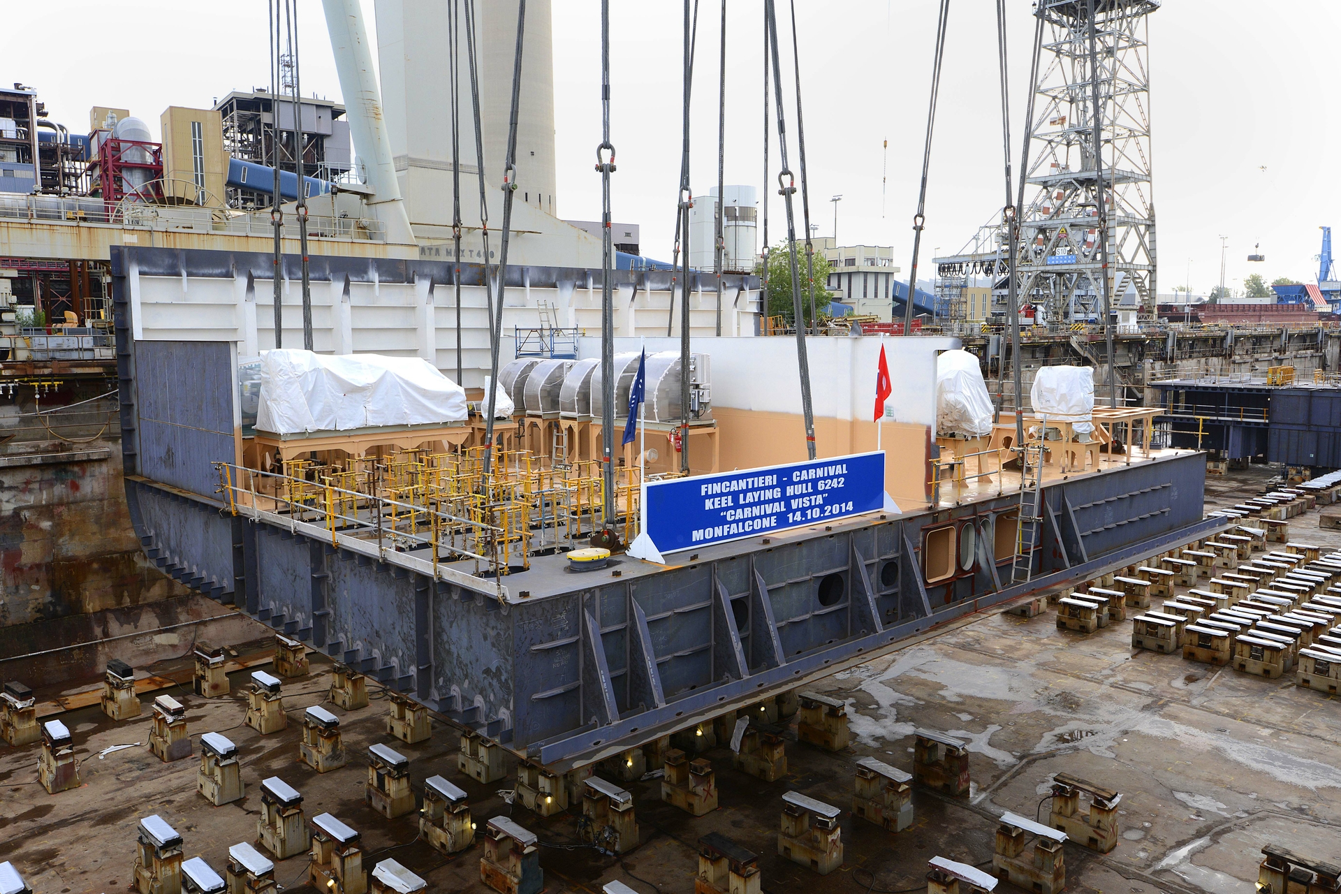 Vista Keel Laying