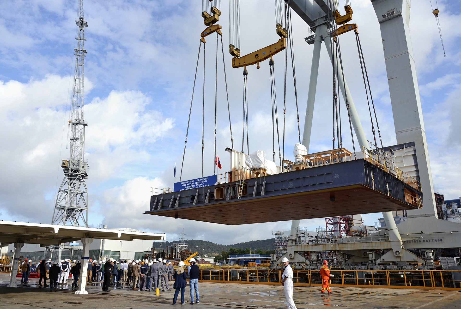 Vista Keel Laying3