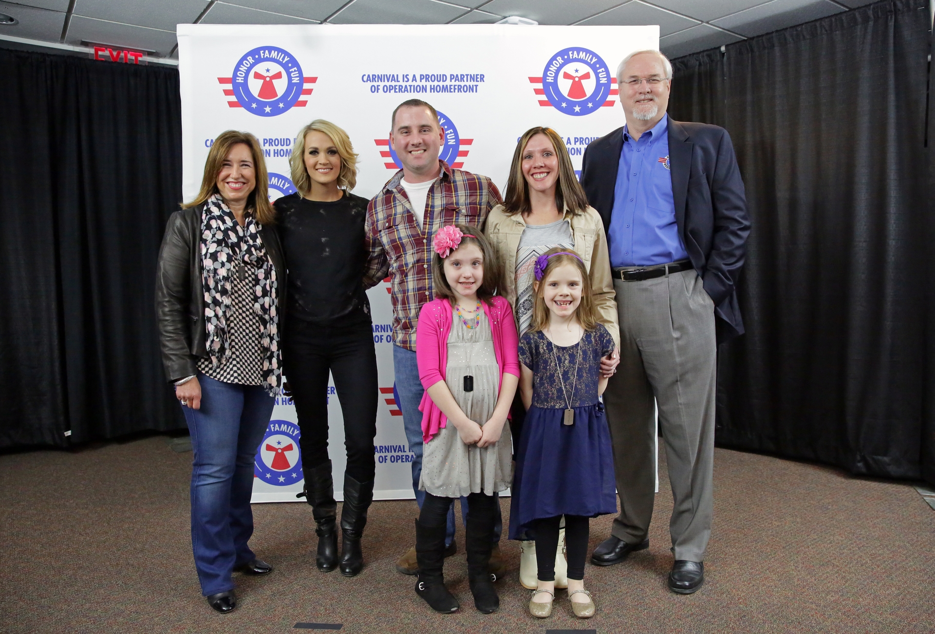 Carnival Cruise Line, Operation Homefront, And Carrie Underwood