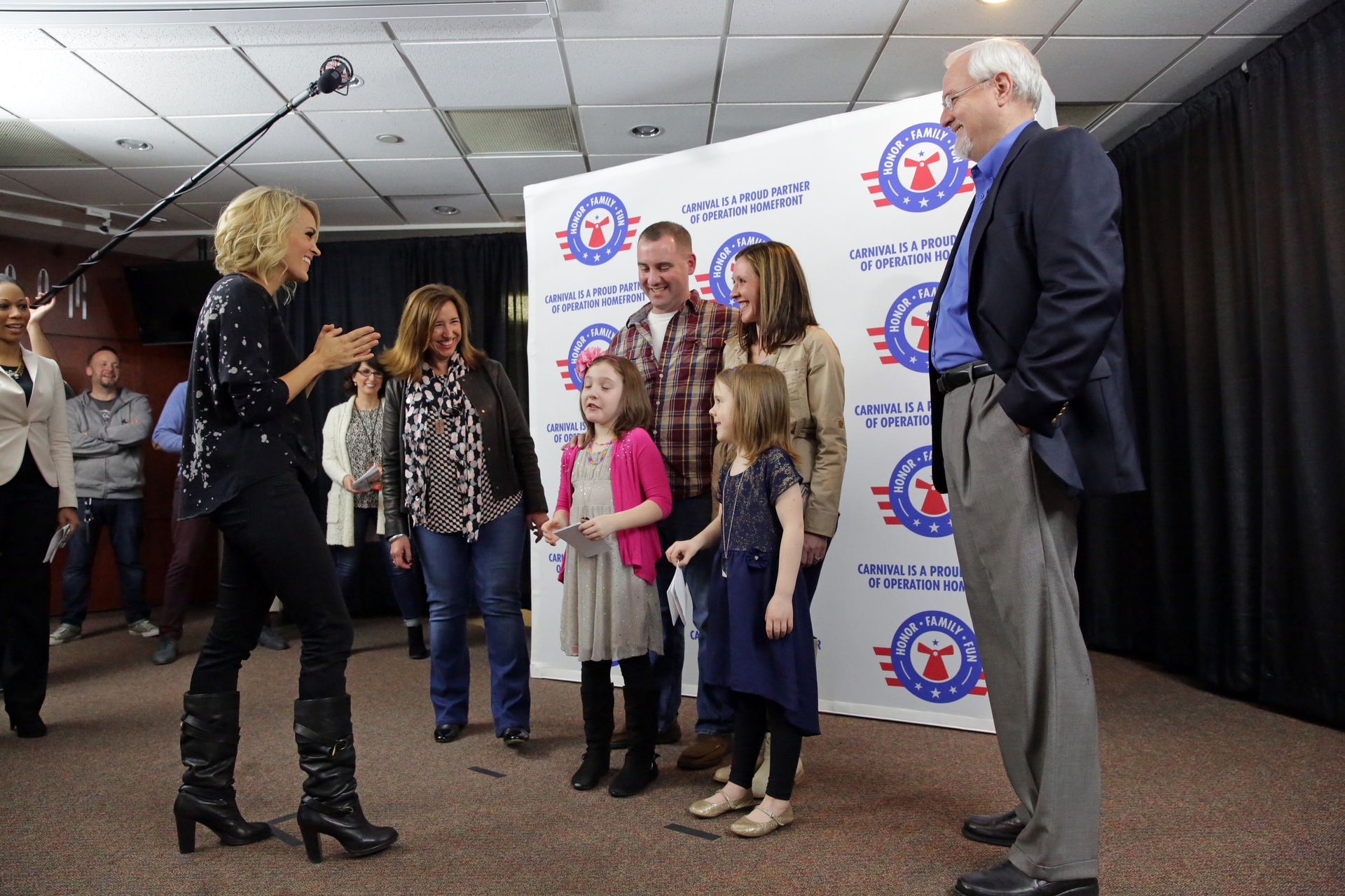 Carnival Cruise Line, Operation Homefront, And Carrie Underwood