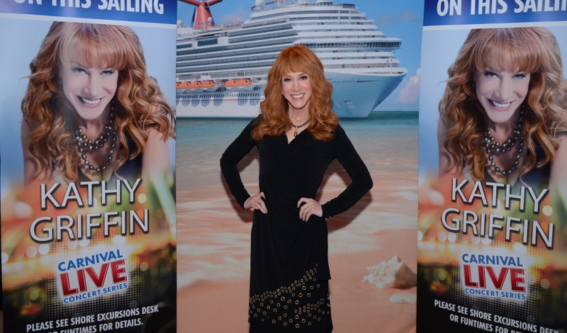 eCARNIVAL KATHY GRIFFIN STEP AND REPEAT SOLO