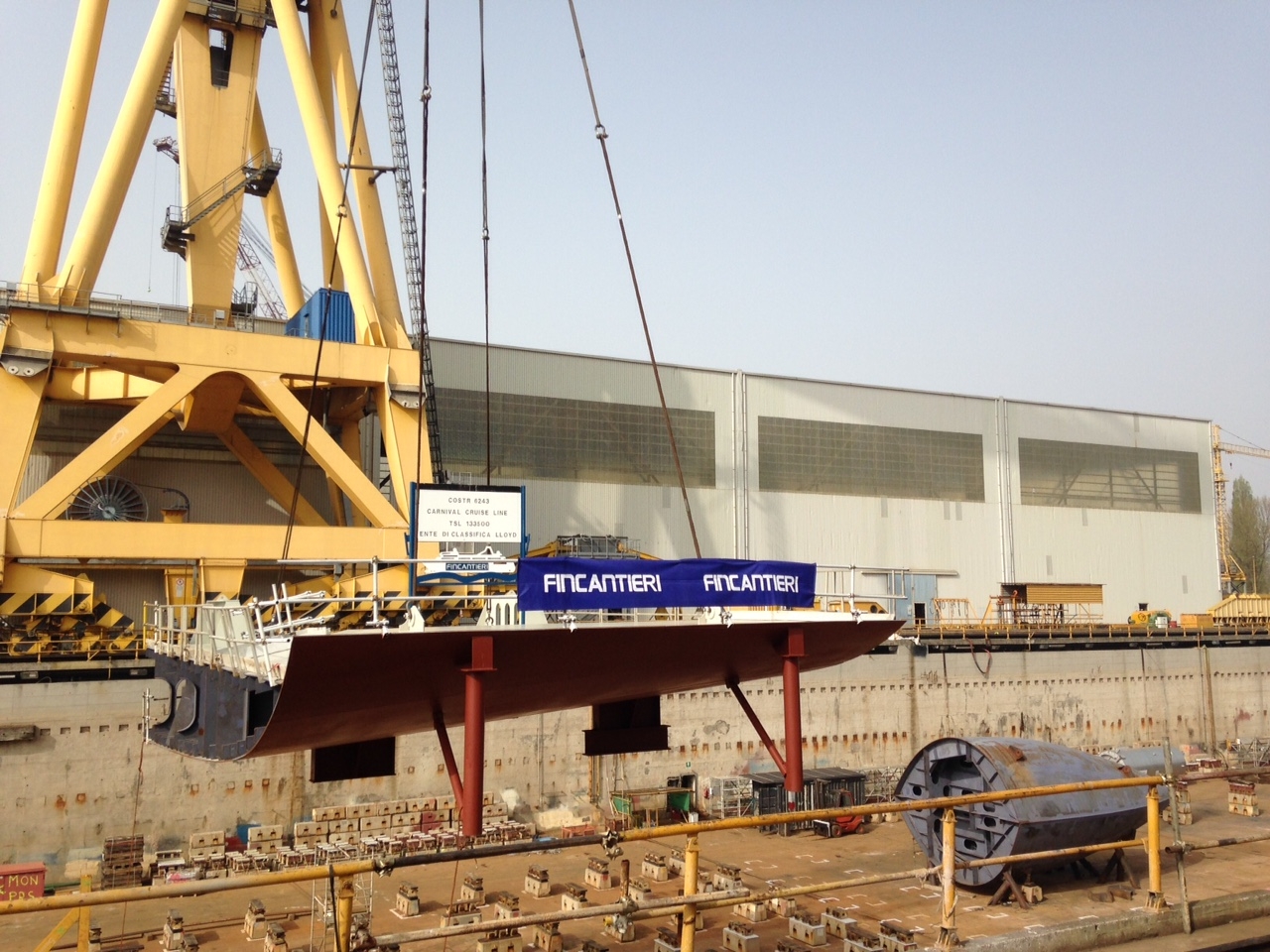 Vista2 Keel Laying2
