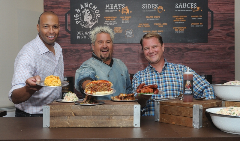 Malcolm Burn, Guy Fieri, Eddie Allen