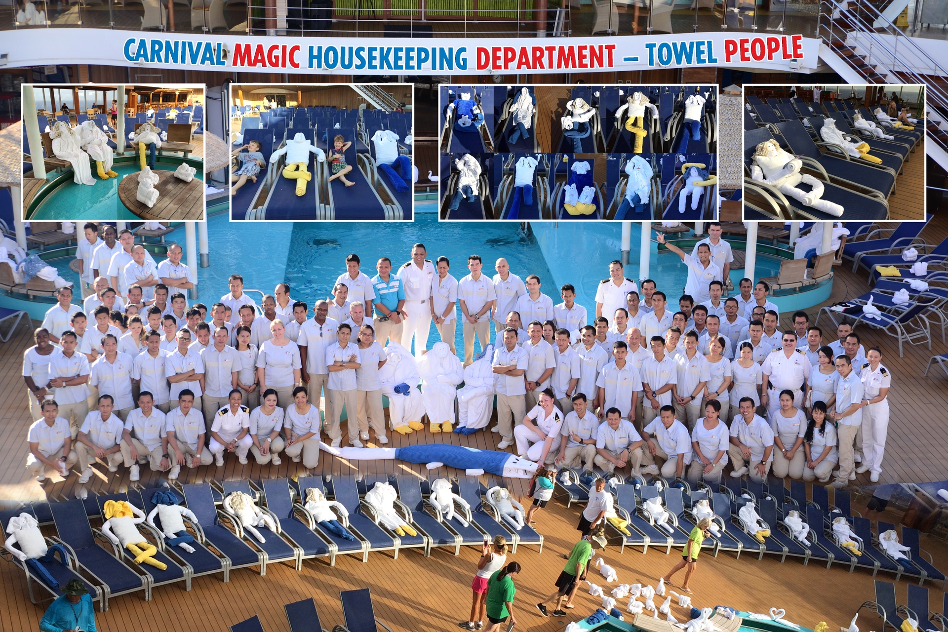 HSKP towel people