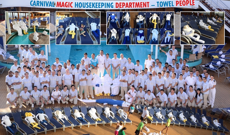 HSKP towel people