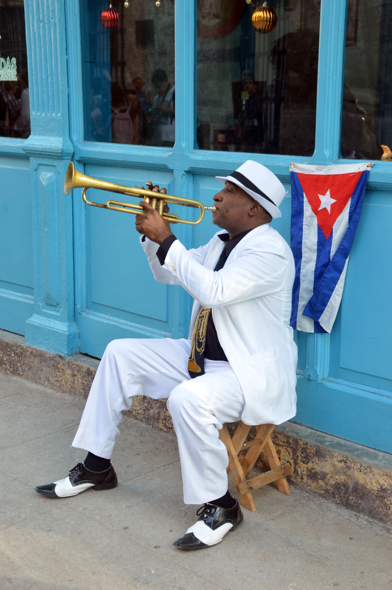 Street musician, Havana, Cuba