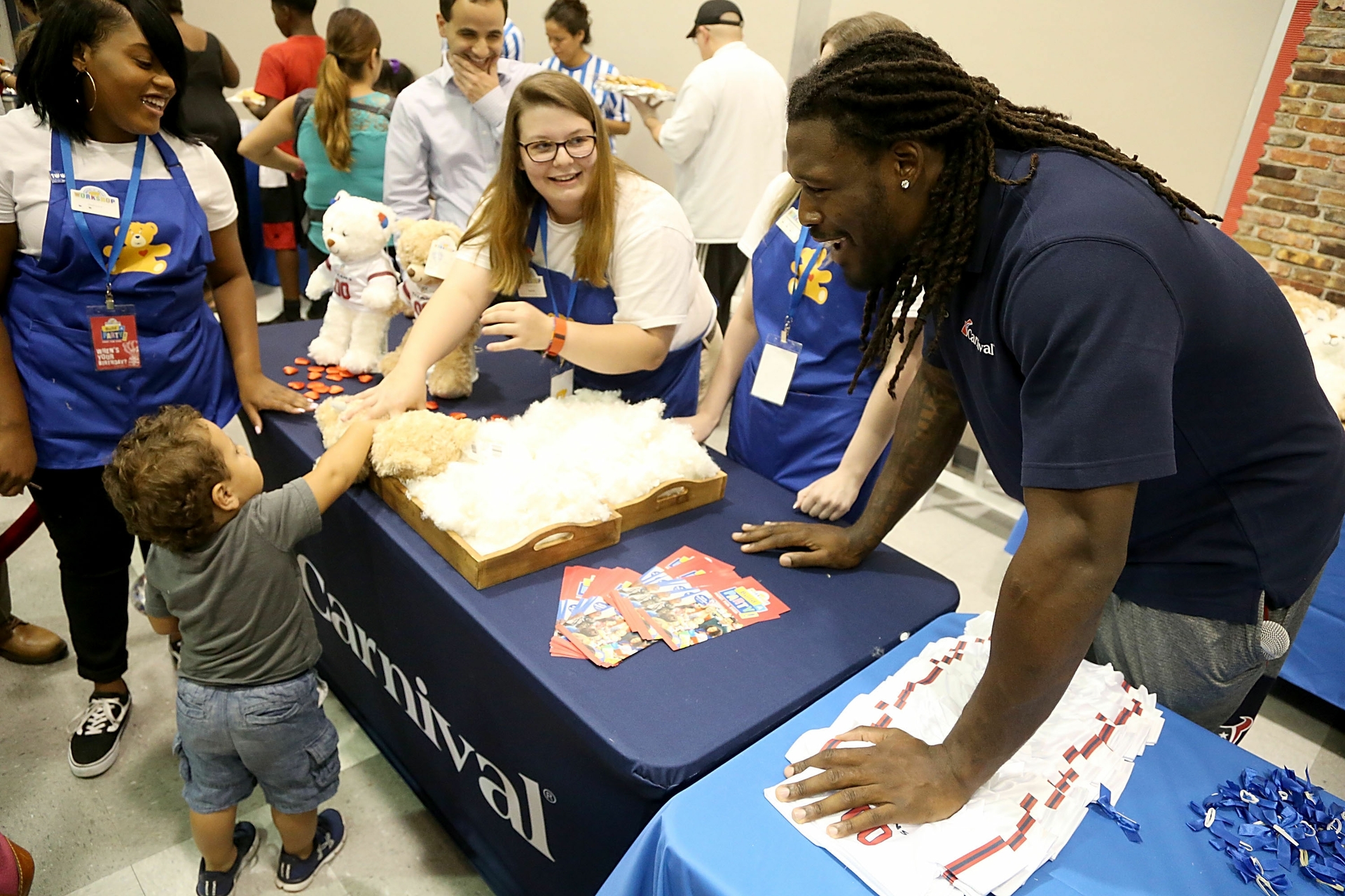 Carnival Cruise Line And Houston Texans Summer Kickoff Event