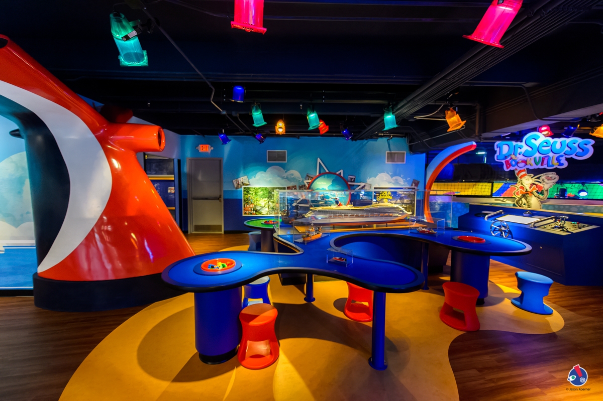Carnival Cruise Upper Deck Exhibit opens at the Miami Children's Museum July 17, 2017