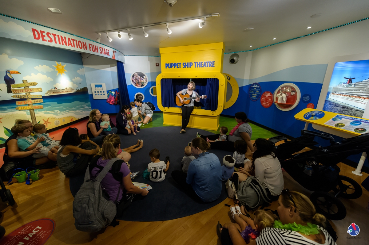 Carnival Cruise Upper Deck Exhibit opens at the Miami Children's Museum July 17, 2017