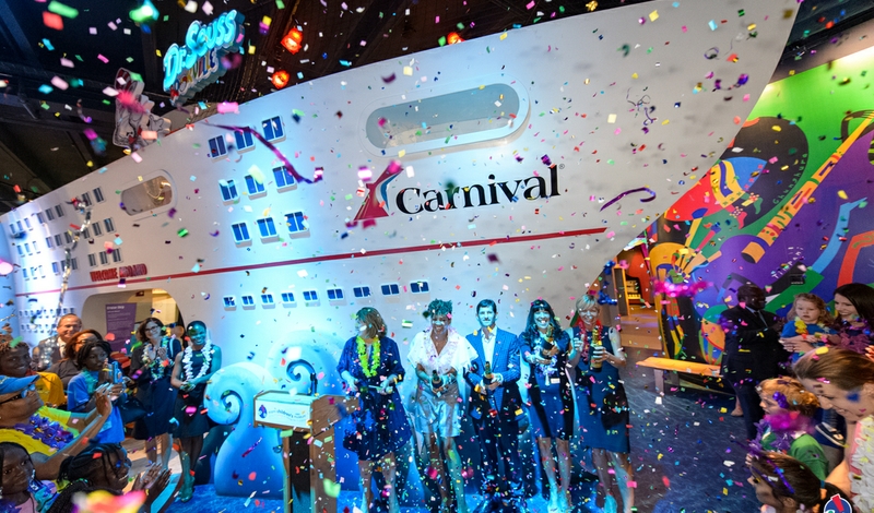 Carnival Cruise Upper Deck Exhibit opens at the Miami Children's Museum July 17, 2017