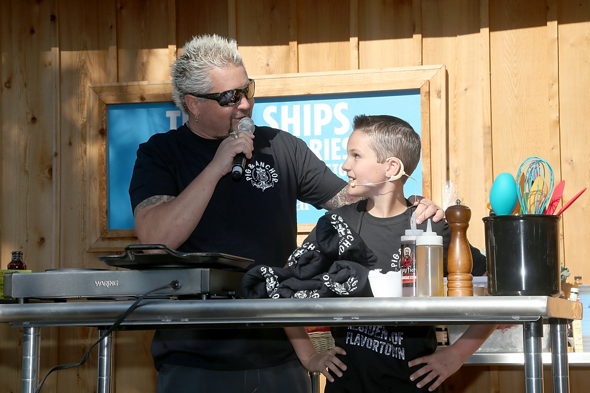 Carnival Cruise Line's BBQ Challenge With Guy Fieri