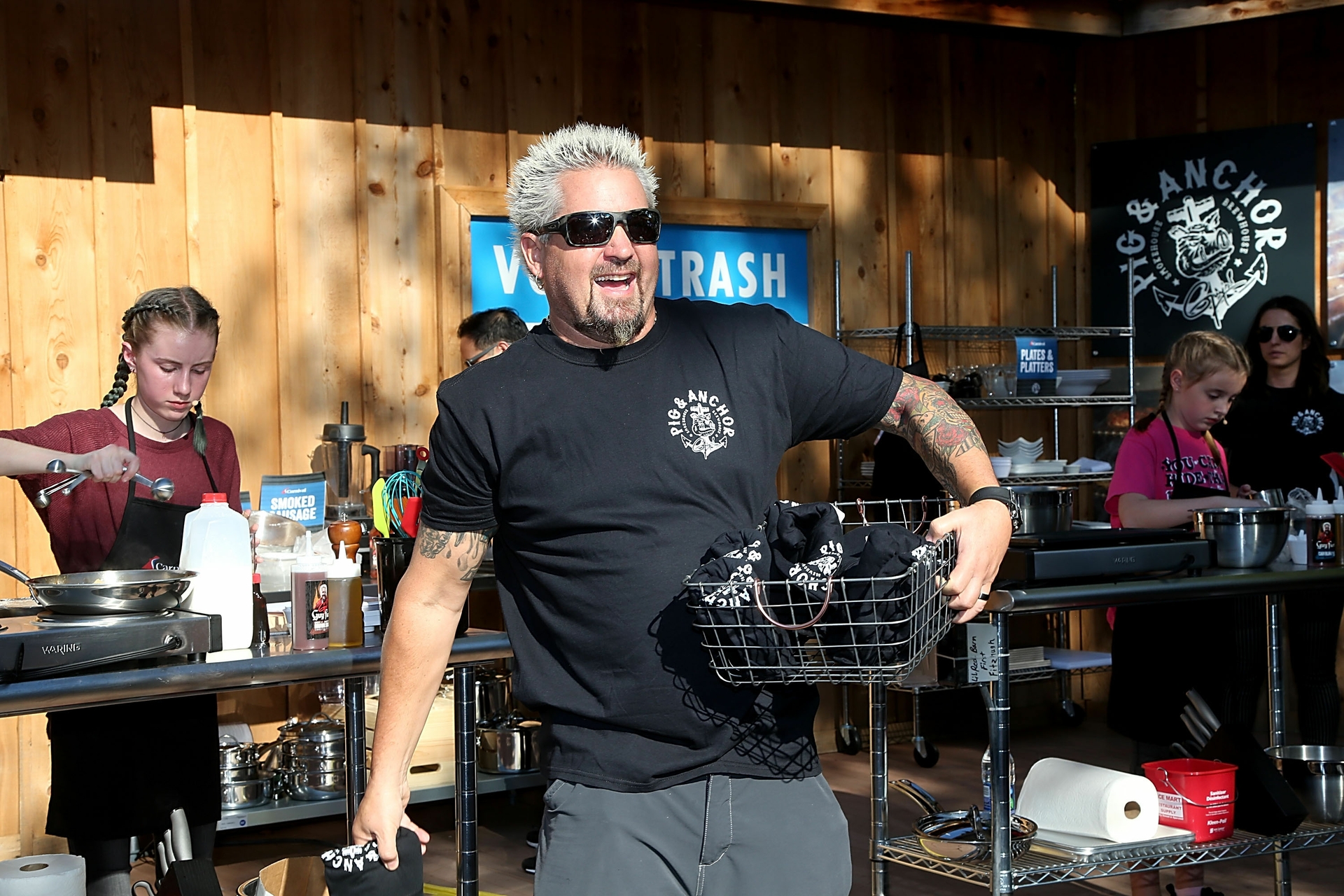 Carnival Cruise Line's BBQ Challenge With Guy Fieri