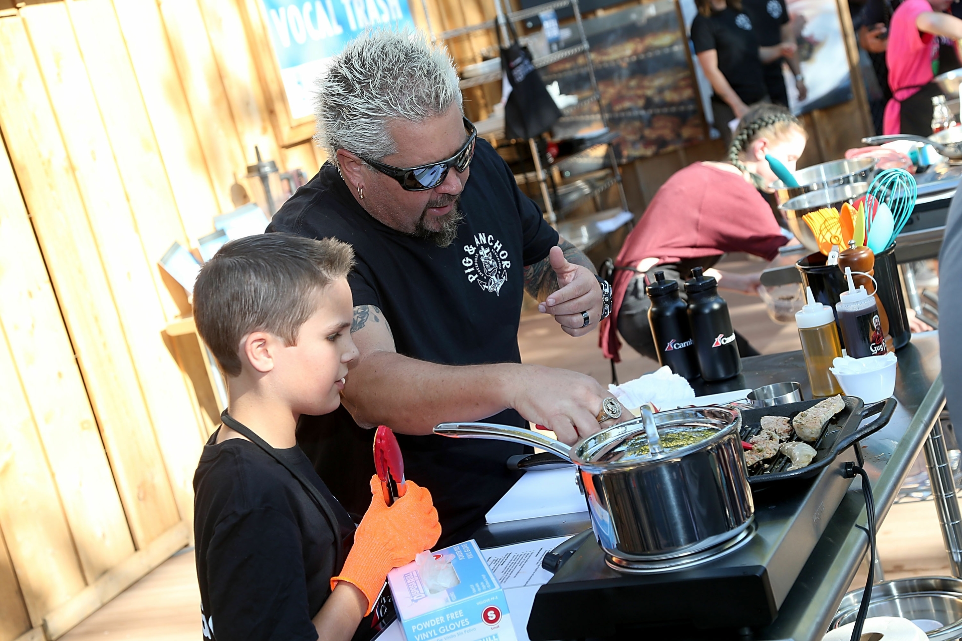 Carnival Cruise Line's BBQ Challenge With Guy Fieri