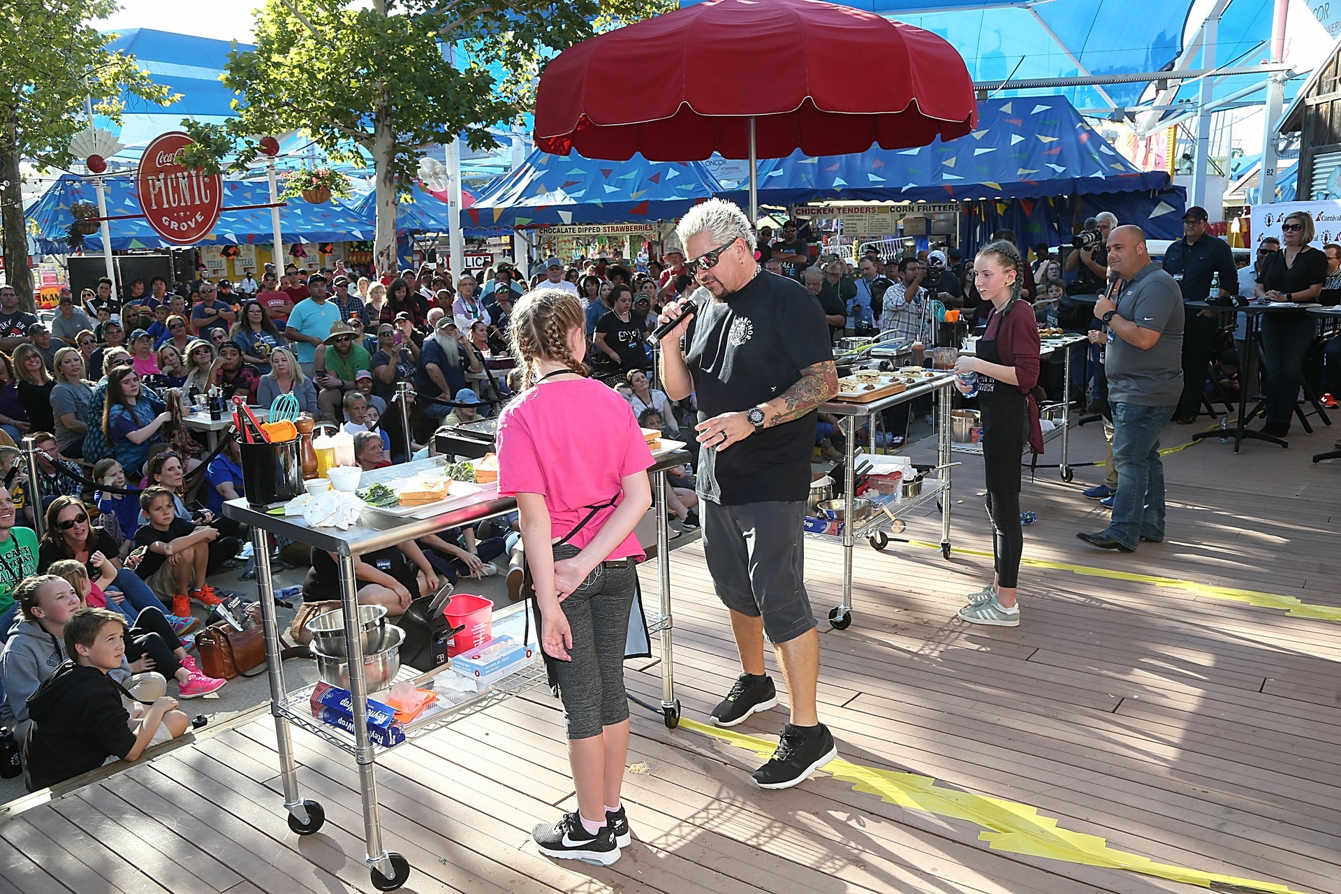 Carnival Cruise Line's BBQ Challenge With Guy Fieri