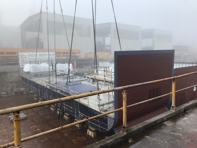 Panorama Keel Laying (2018)