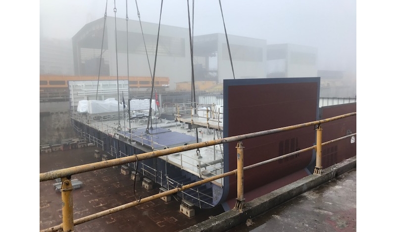 Panorama Keel Laying (2018)