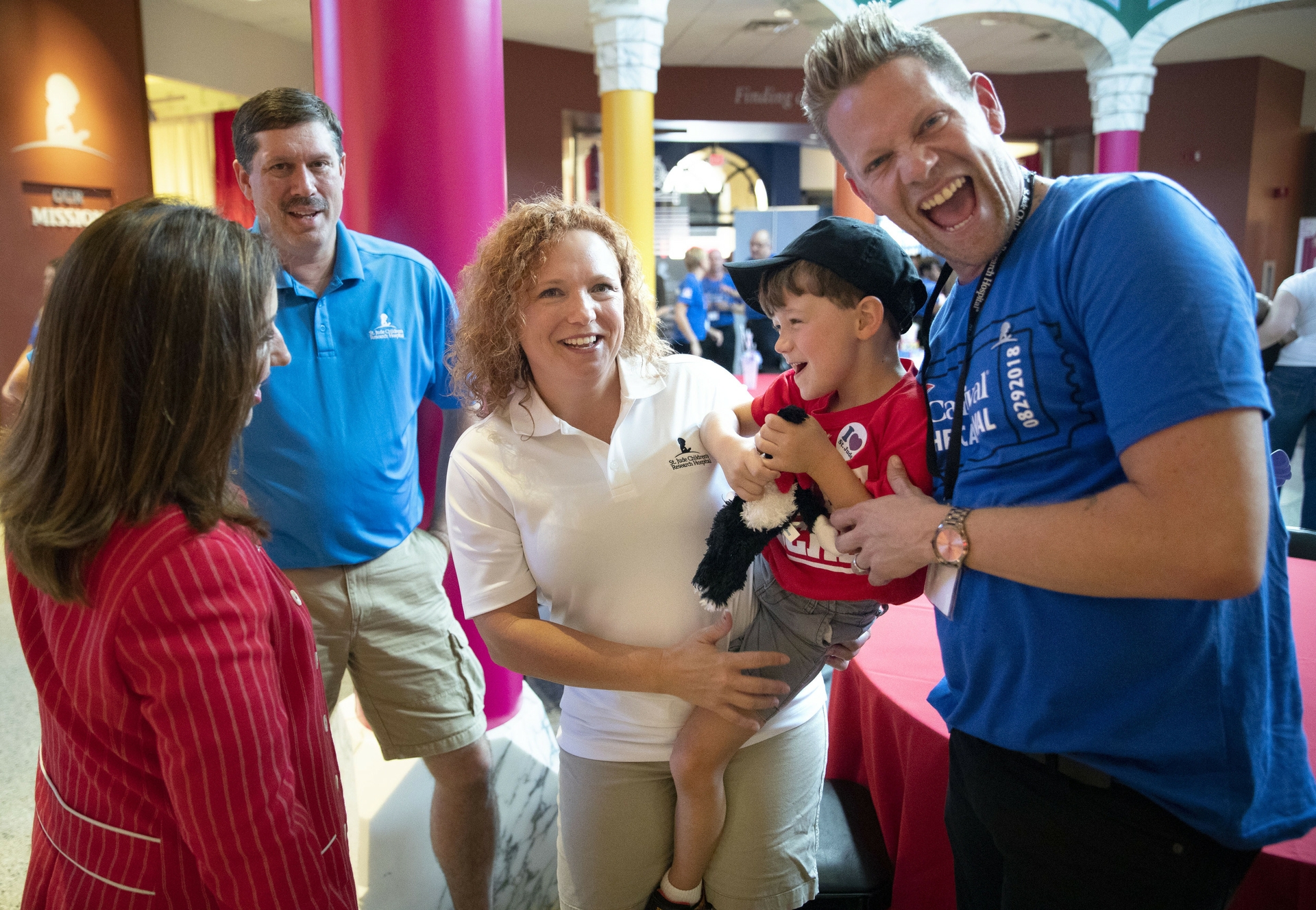 Carnival Day of Play patient event Wednesday, August 29, 2018.