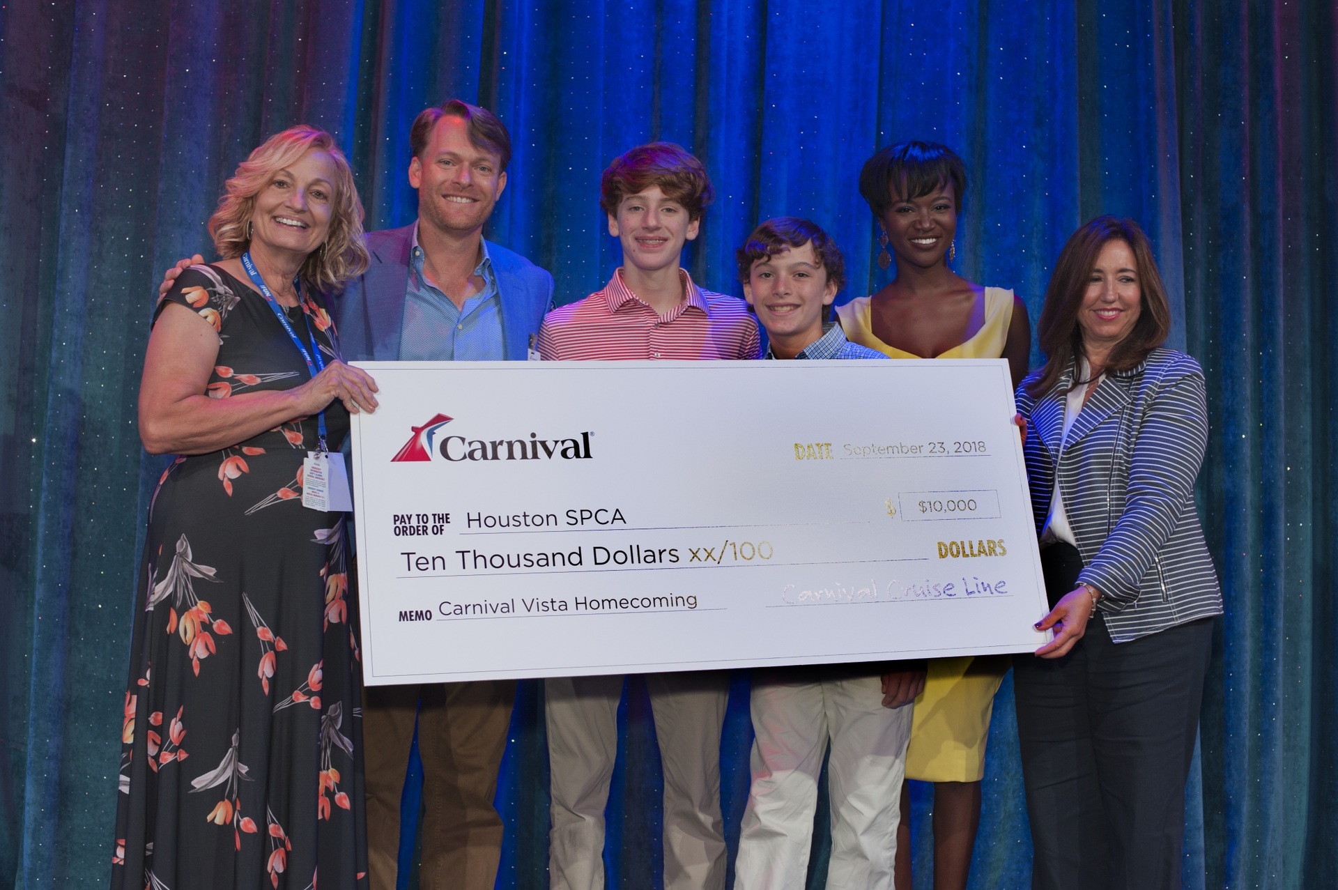 Carnival Vista Arrives at the Port of Galveston