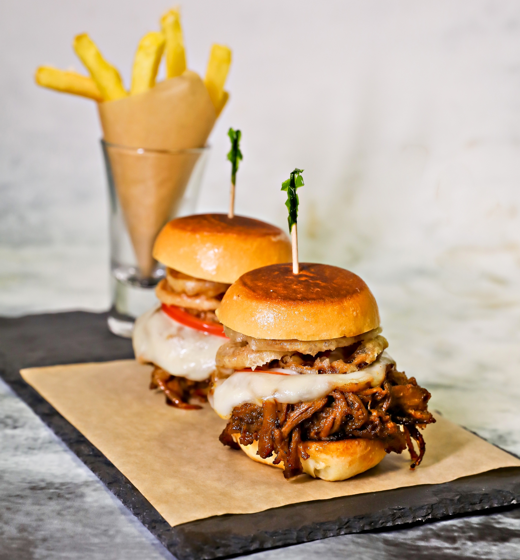 SMOKED BRISKET SLIDER