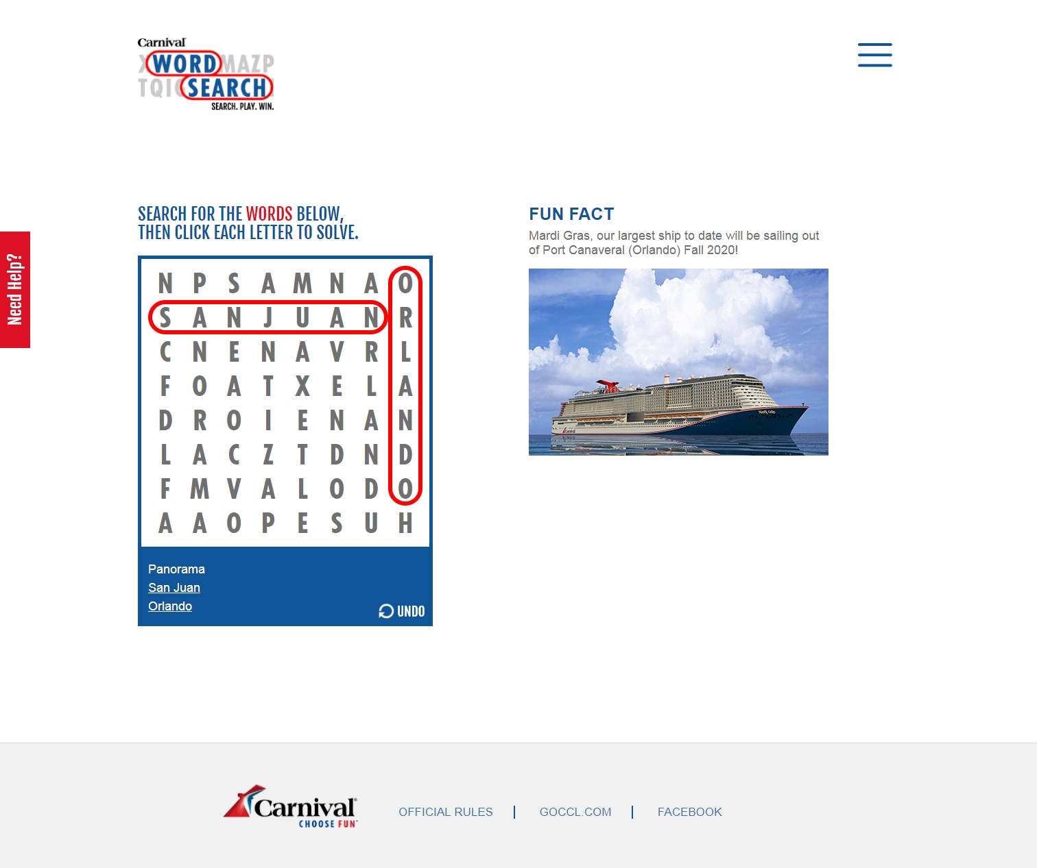 CarnivalWordSearch