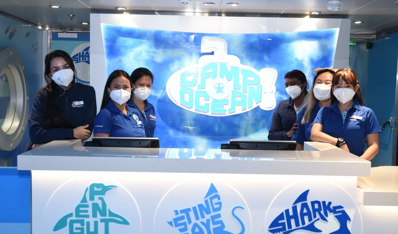 Carnival Cruise Line today reopened Camp Ocean, its supervised children’s program for fully vaccinated children ages 5 to 11, for the first time since its ships have resumed service.