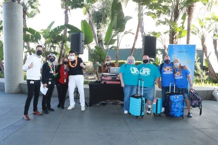 Carnival Miracle Sets Sail From Long Beach on First of Line's 50th Birthday Sailabrations Cruises.