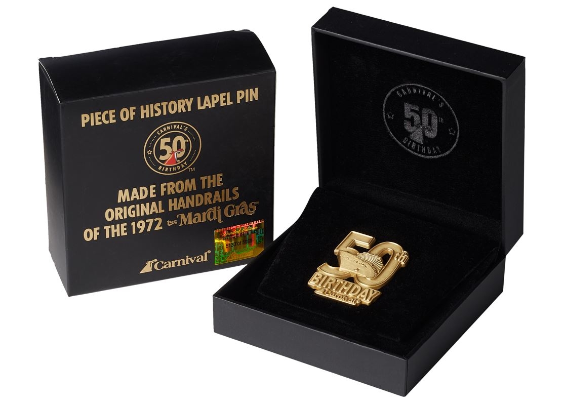 LAPEL PIN 50TH