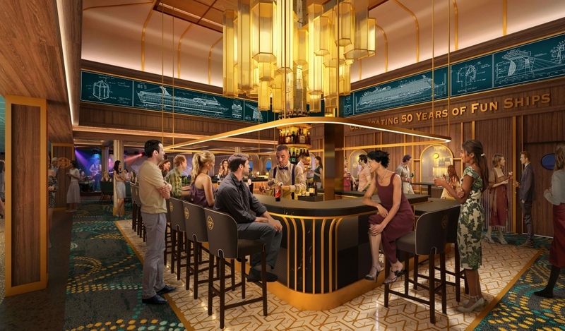 As part of its ongoing 50th Birthday celebration, Carnival Cruise Line is introducing The Golden Jubilee, which will celebrate the 50-year history of America’s Cruise Line, on its newest ship Carnival Celebration, debuting this November.