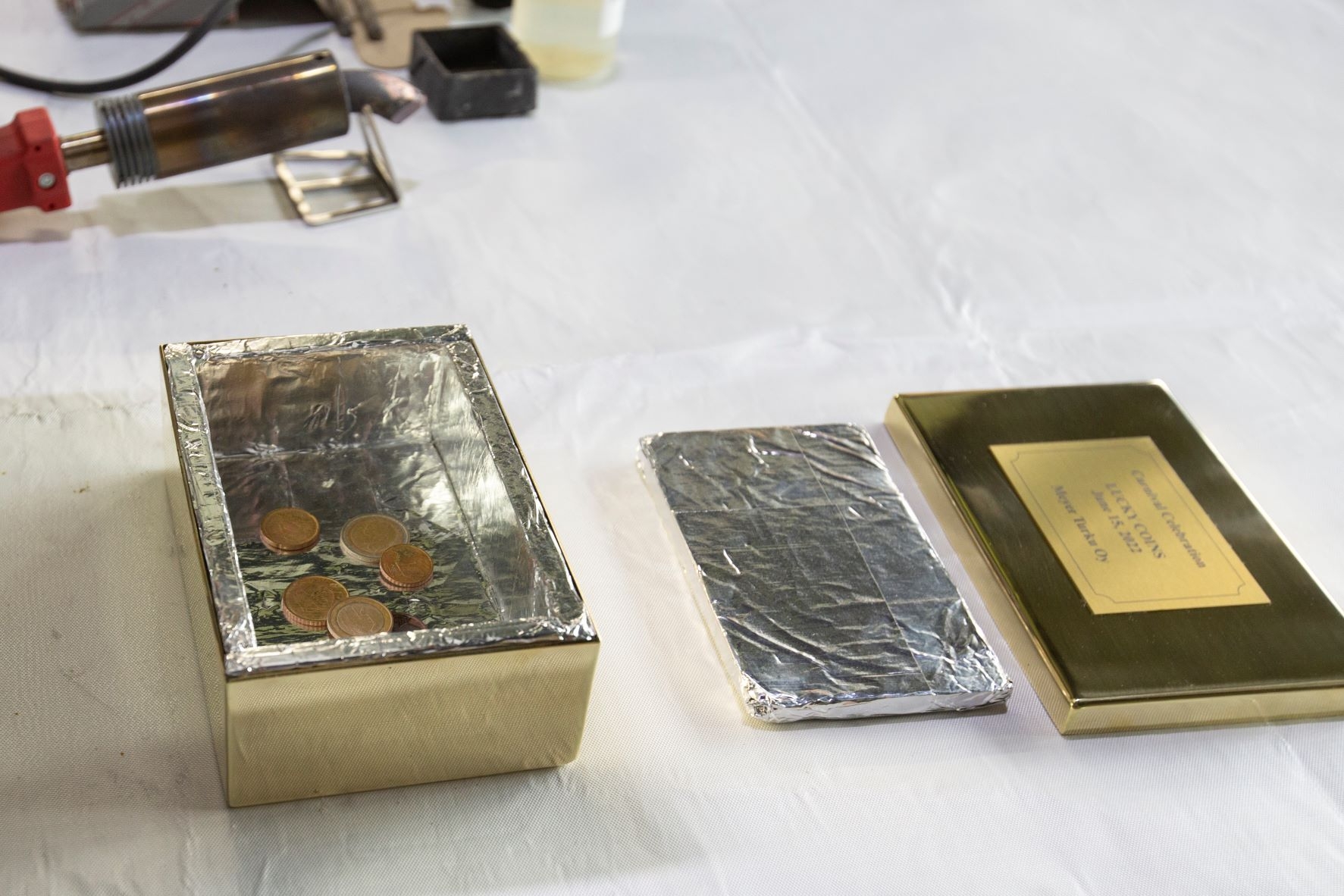 Special Box Contains Coins