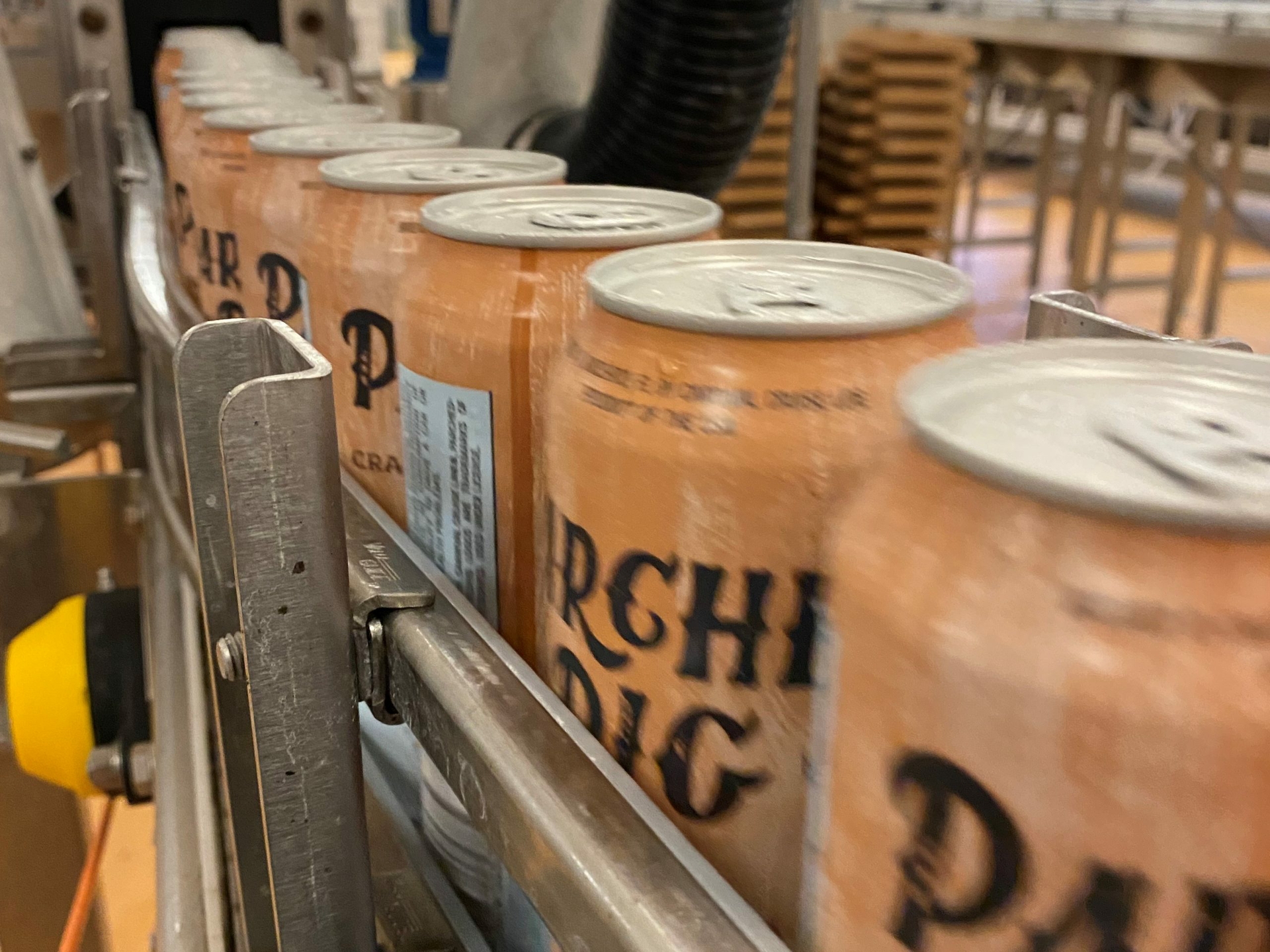 ParchedPig on the production line at Brew Hub