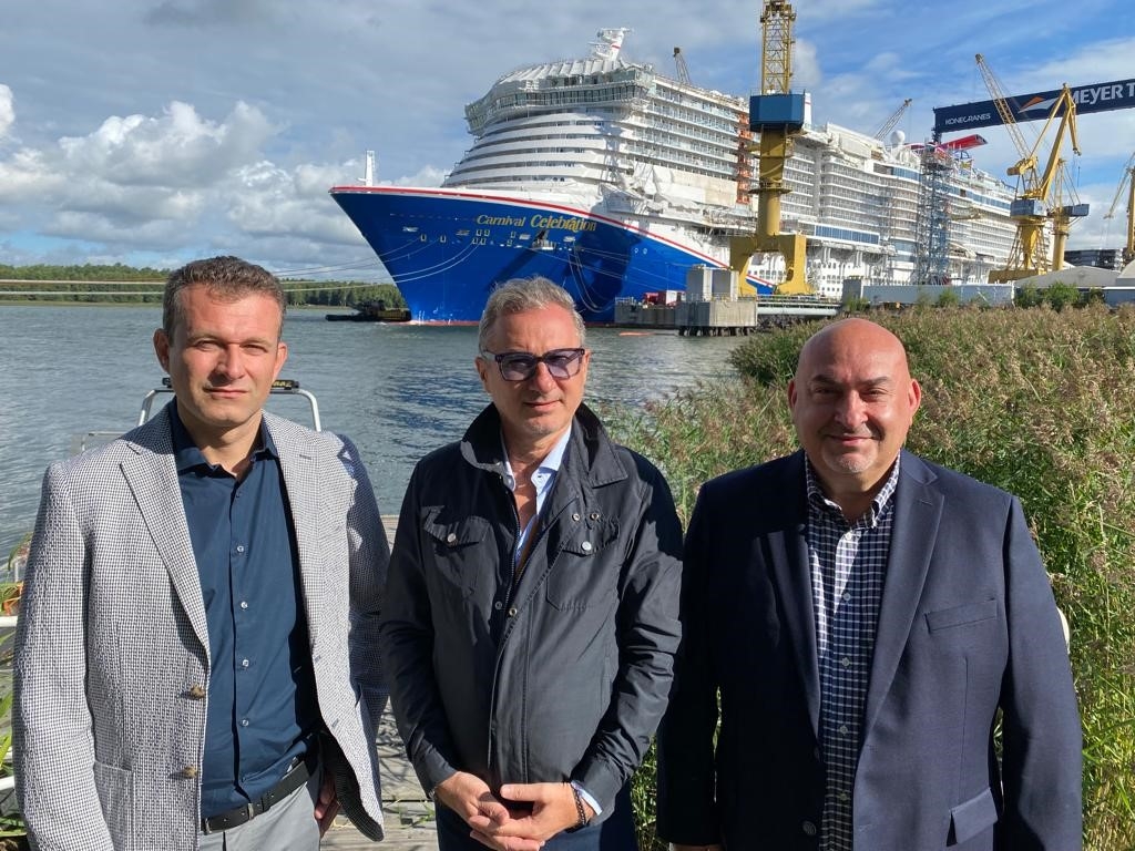 Fabien Gervaise, Vincenzo Alcaras and Pierre Camellieri