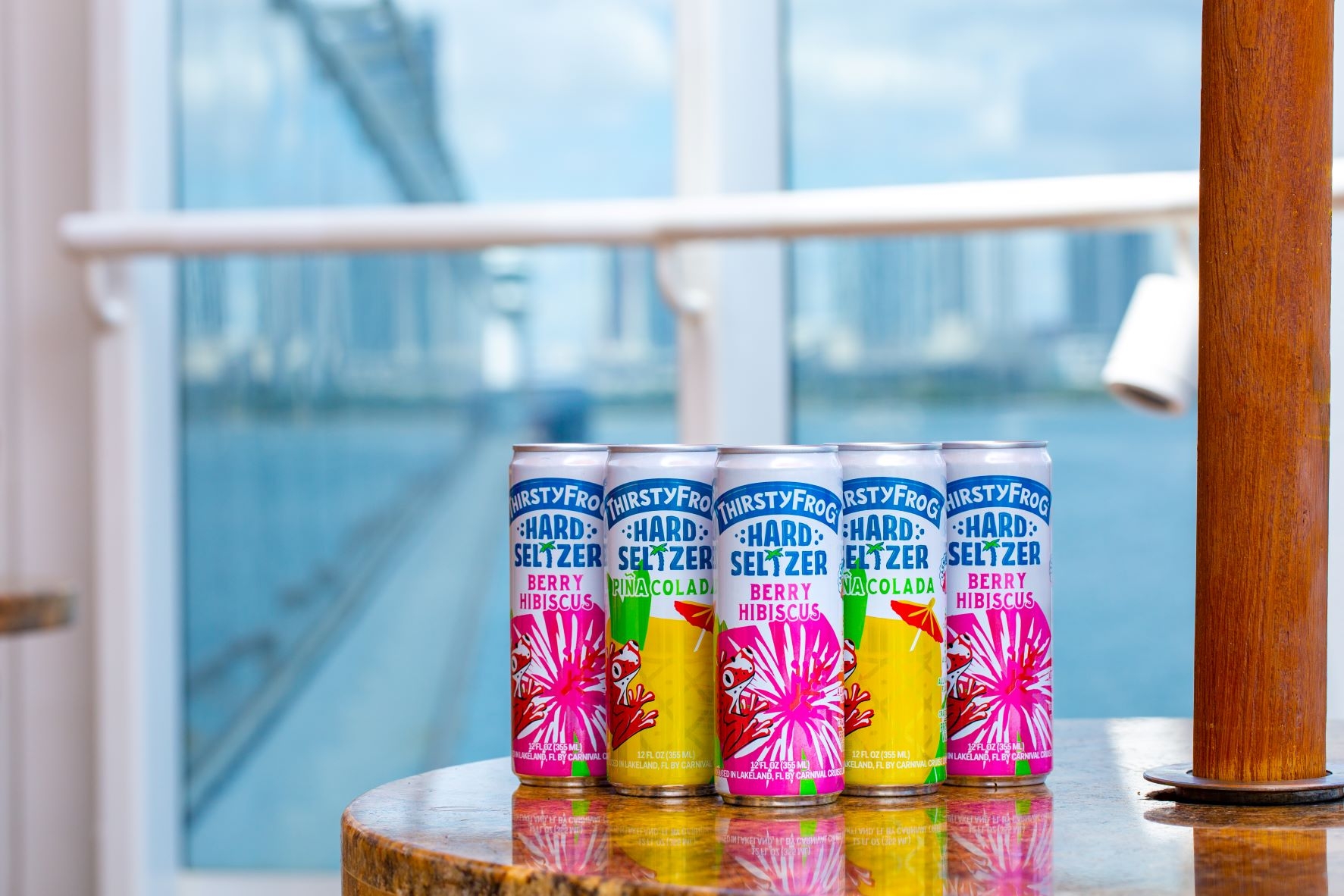 New Hard Seltzers Now Aboard Carnival Cruise Line