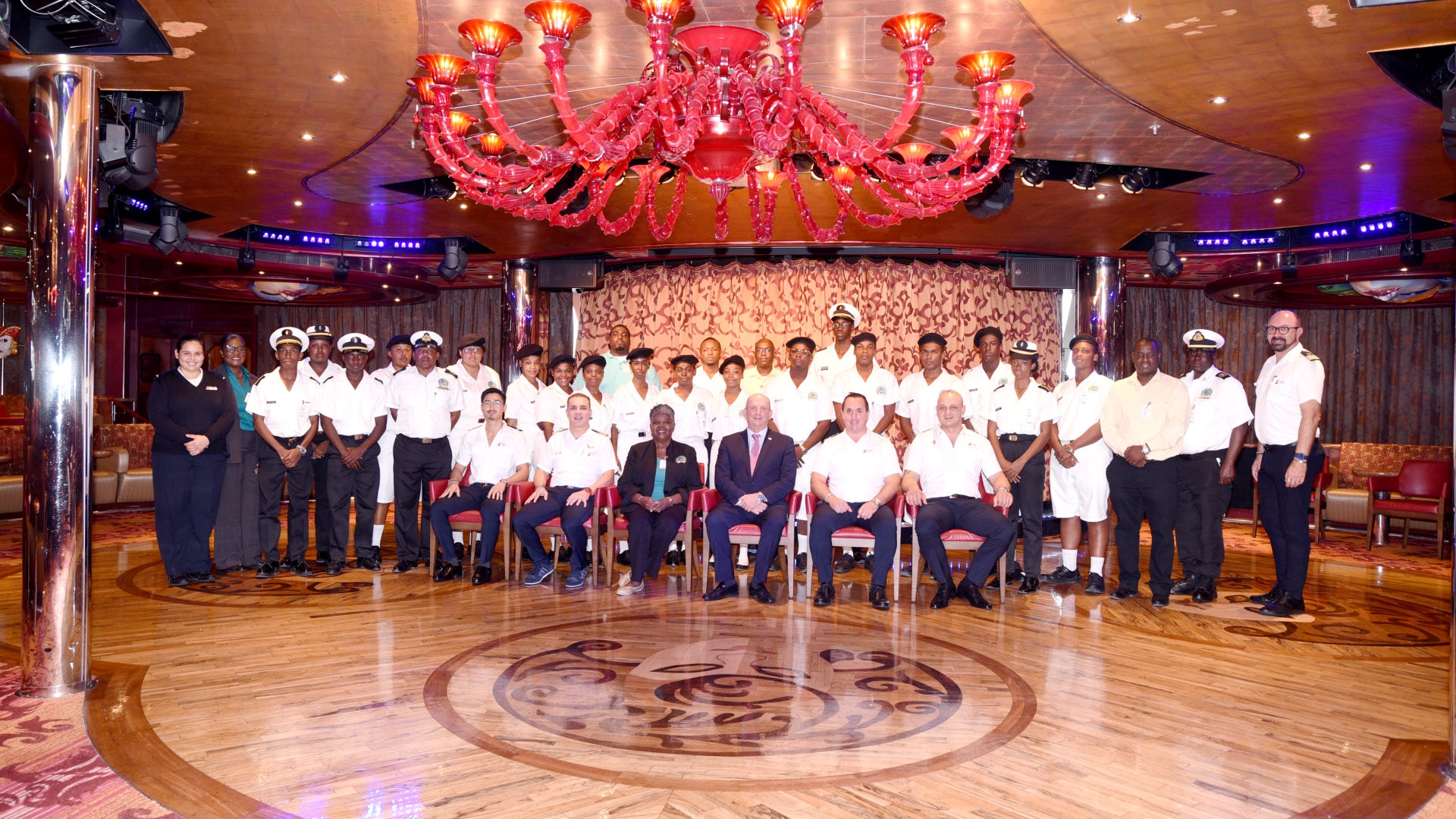Carnival Cruise Line today hosted a group of 40 Bahamian students and maritime industry leaders aboard Carnival Dream in Nassau for a day of education and fun.