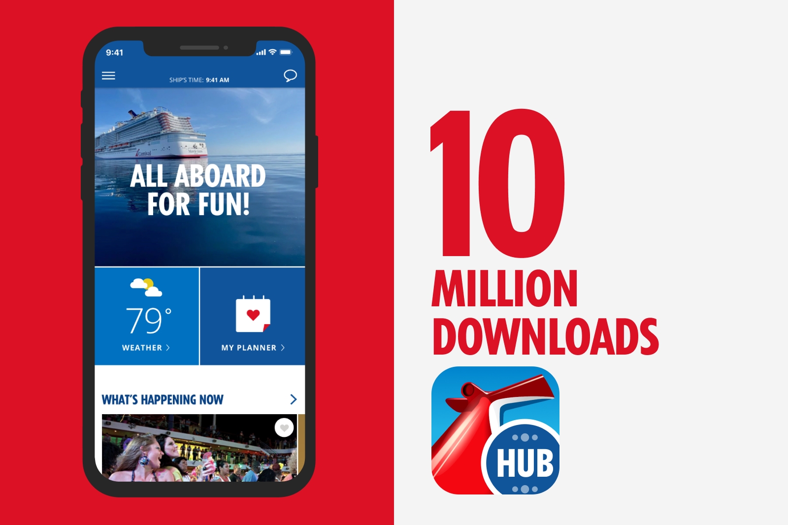 HUB App Reaches 10M Downloads