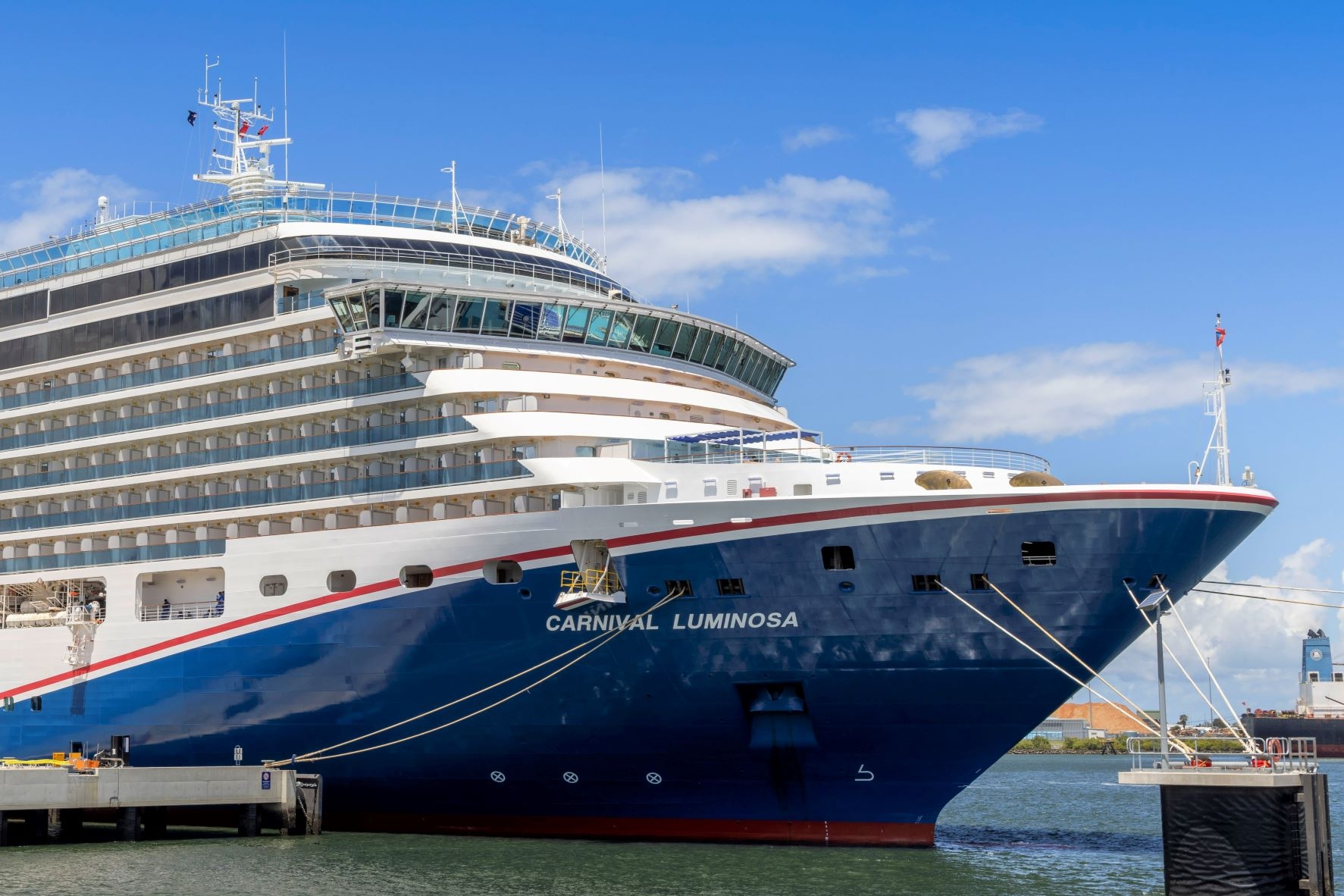 Carnival Luminosa in Brisbane - credit - Glenn Hunt, Carnival Cruise Line