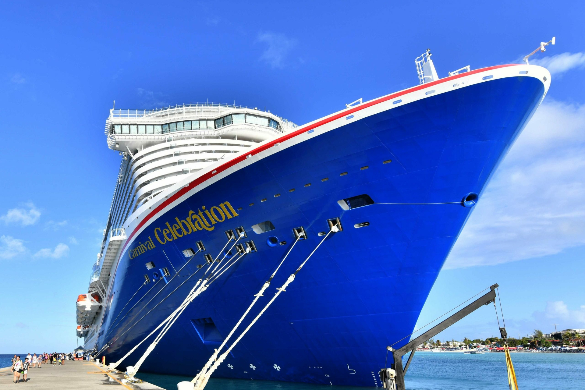 Carnival Celebration guests visit first Caribbean destination