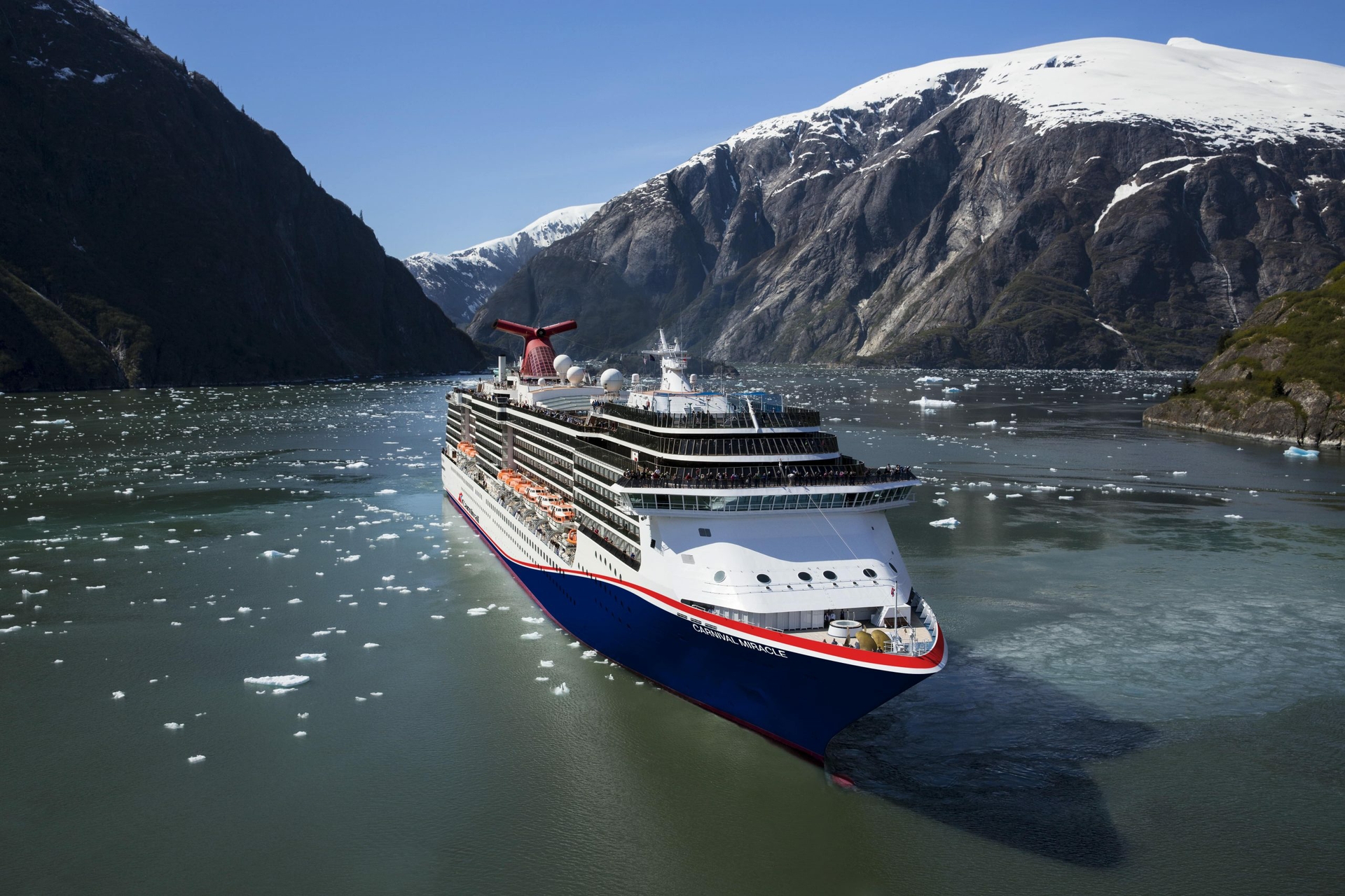 Carnival Miracle will sail 10-day Alaskan voyages from San Francisco
