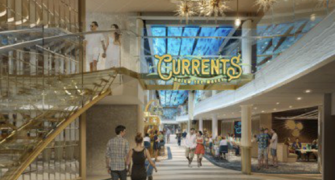 The Currents zone of Carnival Jubilee