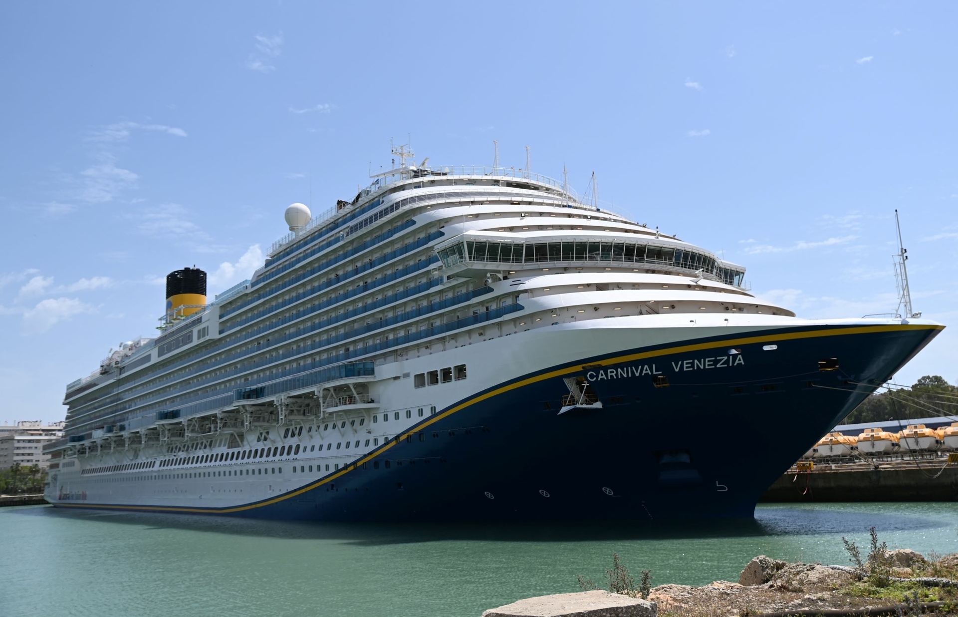 Carnival Venezia showing off new livery