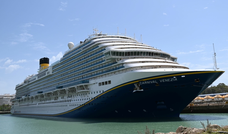 Carnival Venezia showing off new livery