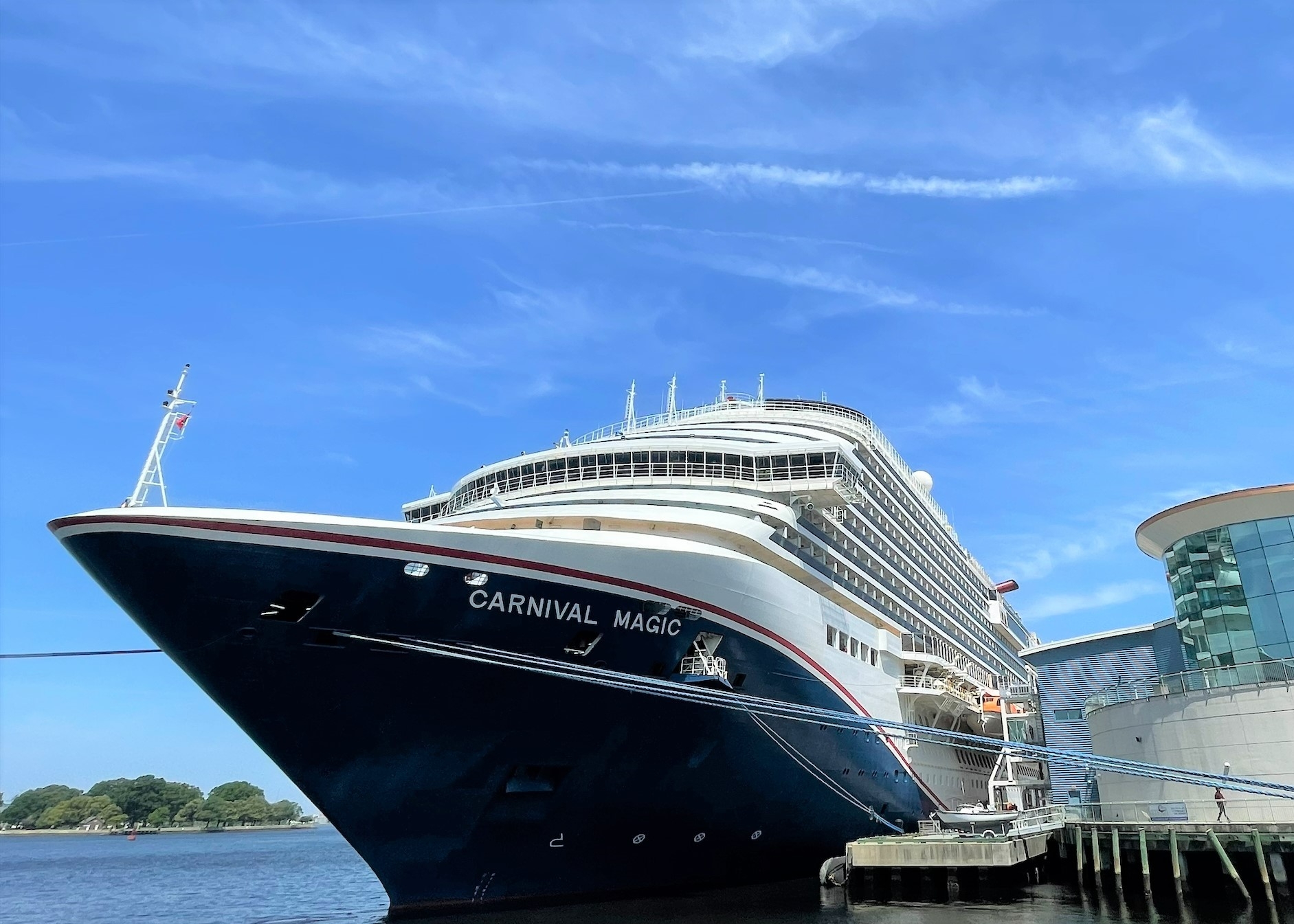 Carnival Magic arrives in Norfolk for 2023 season