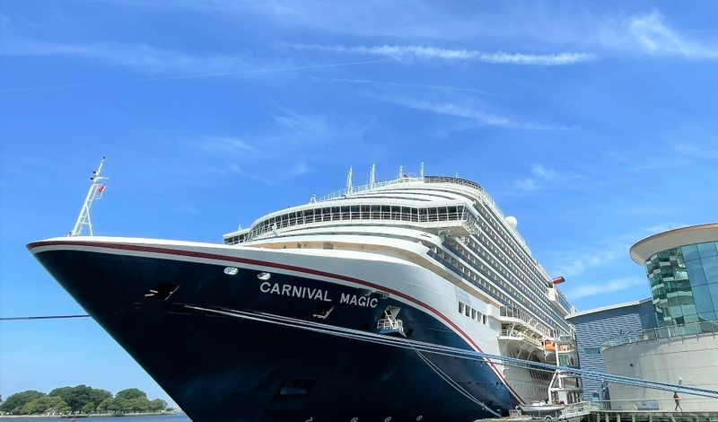 Carnival Magic arrives in Norfolk for 2023 season